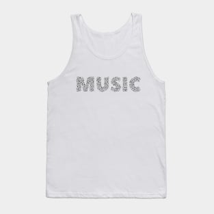 Music Note Tank Top